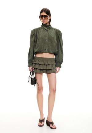 SOLSTICE MINI SKORT - SAFARI