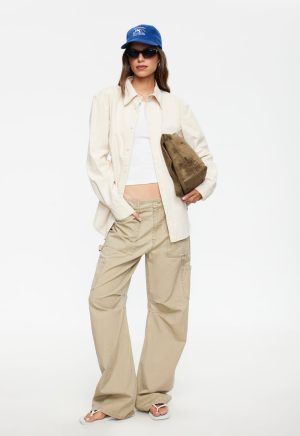 NAOMI SHIRT - BEIGE